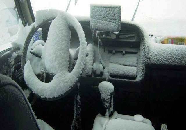 как прогреть машину зимой